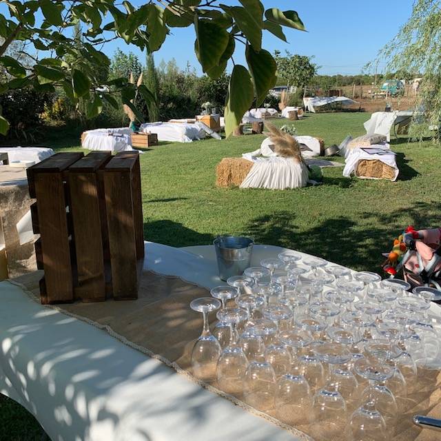 Organiser votre mariage champêtre au mas du Moulin à Mas Thibert près d’Arles