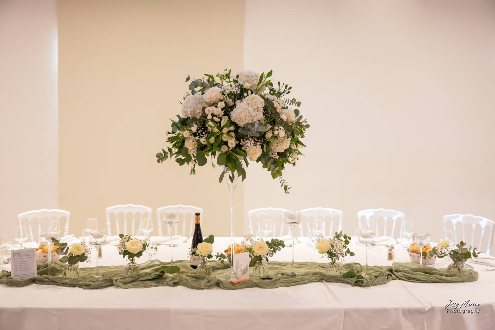 Prestation traiteur pour un mariage au domaine de St Hilaire à Coudoux