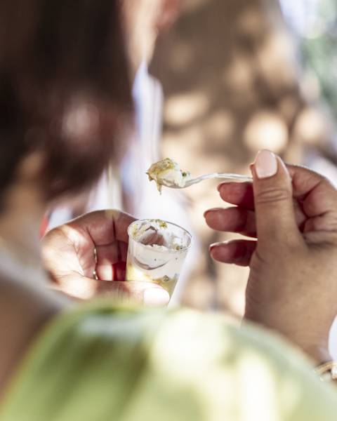 Cocktail dînatoire et atelier du chef