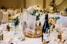 Notre zone d'activité pour ce service Traiteur événementiel avec repas servi à table pour un mariage avec menu gastronomique, animations et service complet